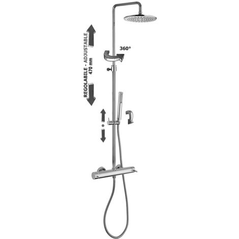 Paffoni colonna doccia regolabile NEW MINI MASTER ZCOL599CR