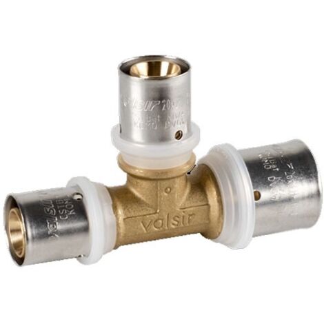 Raccordo a Tee intermedio ridotto 50x4 x 26x3 x 50x4 Pexal Brass - raccordo a pressare VS0170867 (1/2)