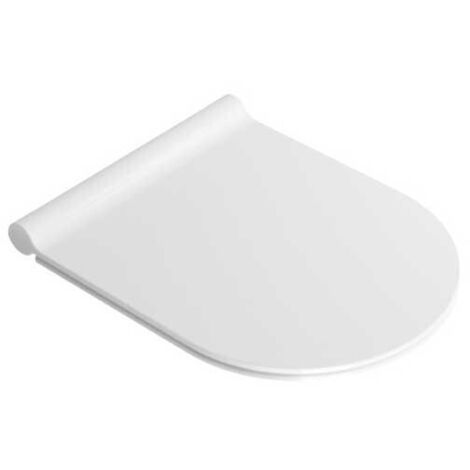 Sedile slim soft-close Sfera / Zero in resina bianco lucido 0551200001 (1/5)