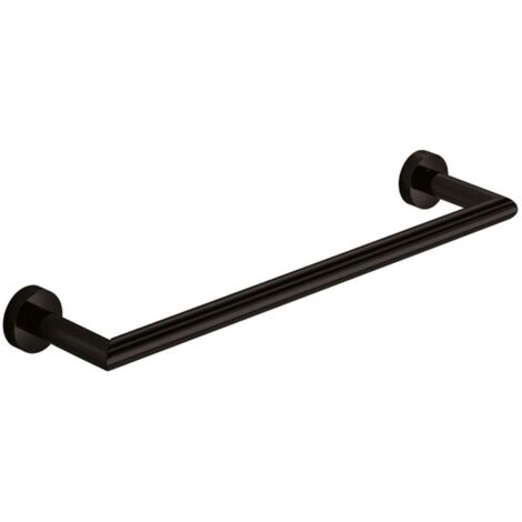 Lineabeta - Porta asciugamani Baketo in ottone nero L.40 cm (1/2)