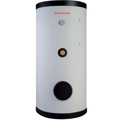 Immergas Inoxstor 300 V2 unità bollitore in acciaio inox per produzione di acqua calda sanitaria, con 2 serpentini 3.027747