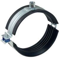 Silent-Pro braccialetto collare Geberit isolato, con dado filettato M8/M10 ø75 mm zincato 393.399.26.1