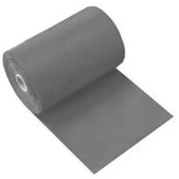 Bendaplast 10cm x 25m benda vinilica grigia, rivestimento per coppelle in gomma, lana di vetro e lana minerale 03402GR