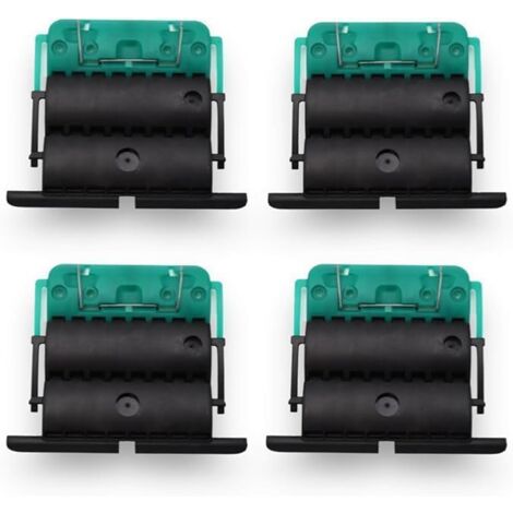 Lot de 4 attaches de tablier rigide 125mm – 2 maillons Clicksur H875E – Charge max 7kg – Pour volets roulants PVC et aluminium