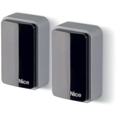 Paire de Photocellules ERA Medium EPMB Nice BlueBus pour Portail – Cellules de Sécurité Infrarouge – Technologie BlueBus 2 fils – Compatible Automatismes Nice