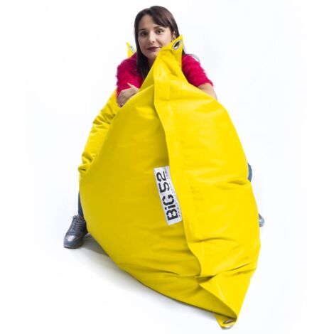 Pouf Extérieur, Outdoor, Jardin, Terrasse, Jaune BiG52 IRON RAW (1/5)