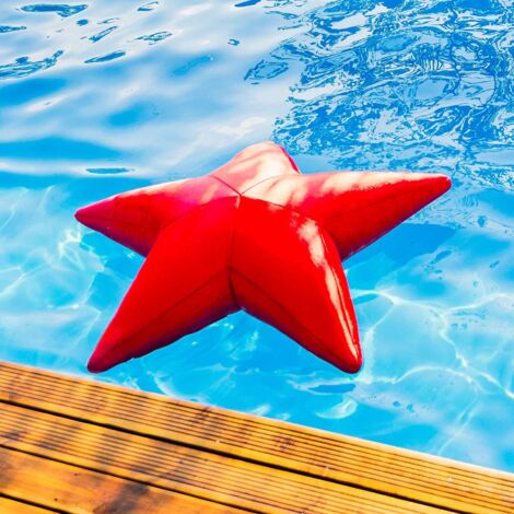 Pouf Piscine, Étoile de Mer Rouge, Flottant POOL BiG52
