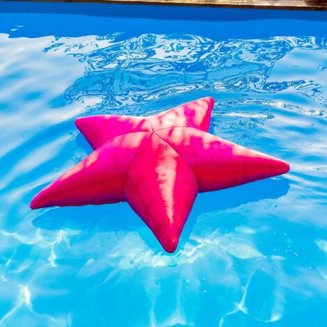 Pouf Piscine, Étoile de Mer Rose, Flottant POOL BiG52