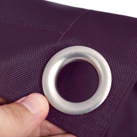 Housse Vide Pouf Géant XL Imperméable Extérieur Outdoor Aubergine IRON RAW BiG52 (1/4)