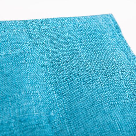 Housse Vide Pouf Géant XL Intérieur Bleu Turquoise Cocooning BiG52 (1/5)