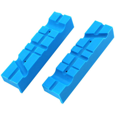 SHINING HOUSE 14 cm magnetische Schraubstockbacken, Set mit 2