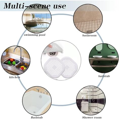 Snailhouse Abflusssiebe Für Badewanne & Dusche – Praktisch, Rostfrei, Einfache Montage