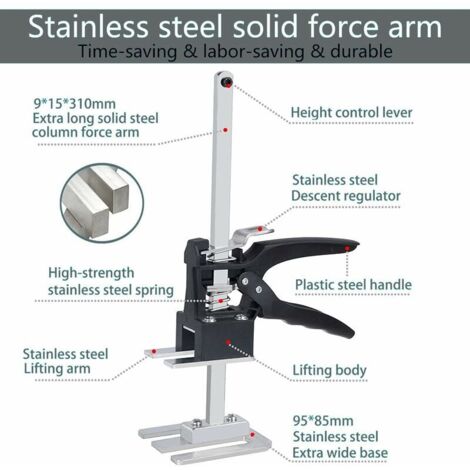 Fliesen-Höhenversteller Set - 5-teilig Aus Edelstahl Für Perfekte Mosaikverlegung