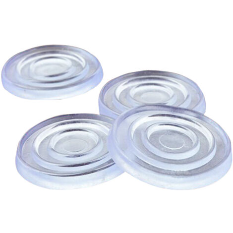 30 Stück Transparente Saugnäpfe 30 Mm – Aus Gummi, Ohne Haken, Für Glatte Oberflächen (Glas, Fliesen, Edelstahl)