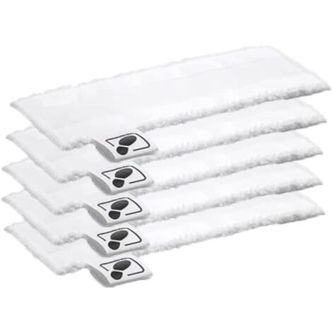 5 Stück Ersatztücher Für Kärcher Dampfreiniger - Mikrofaser EasyFix Für SC2 Bis SC5