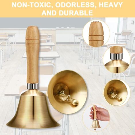 Metall Handglocke - Lauter Ruf Für Restaurant, Schule Oder Zuhause