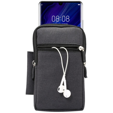 SHINING HOUSE Gürteltasche für Handy, kleine Gürteltasche für Herren, vertikale Gürtelclip-Tasche, Universaltasche für 6,3-Zoll-Smartphone, Tasche, Tragetasche mit Karabiner und Stifthalter