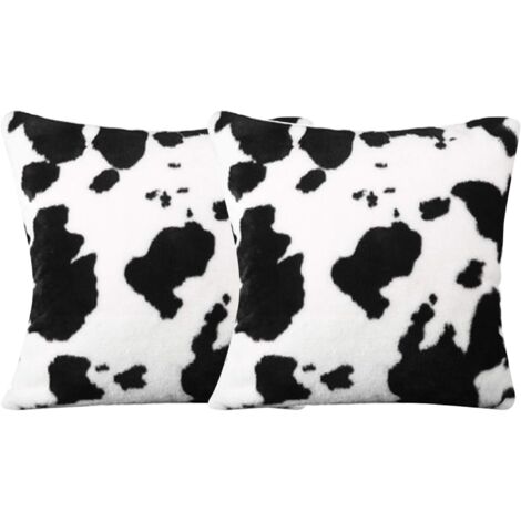 Halloween Kissenbezüge 45x45cm - Fledermaus Motiv 2er Set