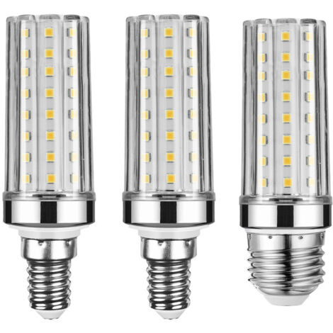 230V LED-Trocknerlampe 4W - Warmweiß 3000K, E12, 2er-Pack, Flimmerfrei