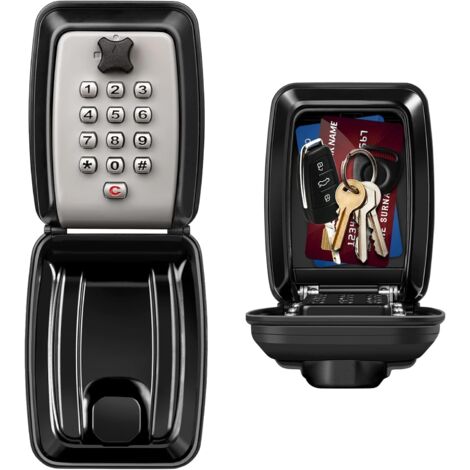 Schlüsselsafe Außenbereich Mit Code - Wasserdichter Schlüsselkasten Für Haus & Garage