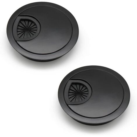 NETONDA 16PCS Kabeldurchführung Schreibtisch Kunststoff Mit Lochsäge 60mm Kabeldurchlass