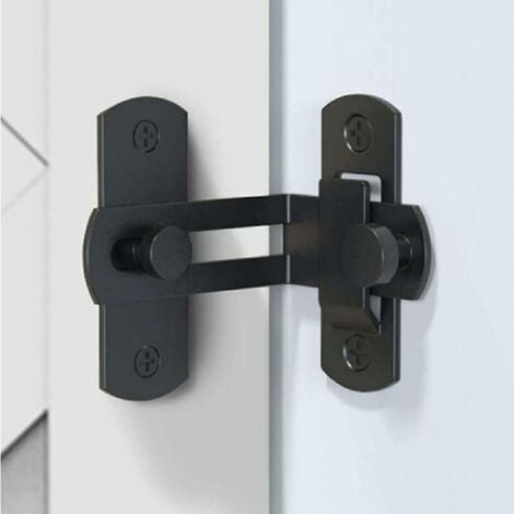 SHINING HOUSE 90 Degree Lock Privacy Lock Sliding Barn Door Lock Right Angle Door Lock Cam Lock
