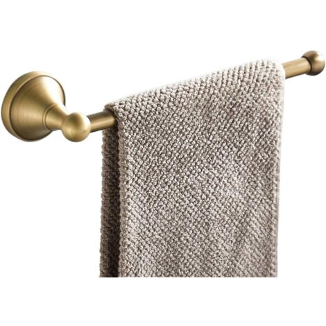 SHINING HOUSE Towel Holder Open Dishcloth Holder Imitate Antique Brass Bathroom Kitchen Toilet Wall Mounted Towel Ring Accessories, Brushed Bronze