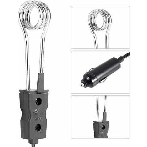 Portable Car Water Heater, Kettle Car Water Heater 12V/24V Electric Travel Water Heater Camping Water Heater (12V