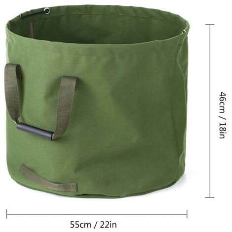 SHINING HOUSE Tear-proof garden waste bag Linen fabric very stable Garden bag