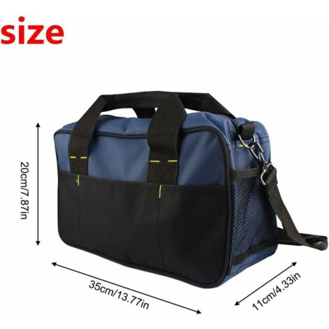 SHINING HOUSE Wide Opening Tool Bag,351320cm