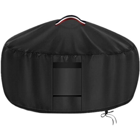 SHINING HOUSE Fire Pit Cover  Waterproof Oxford Cloth Protective Cover  Fade Resistant for Fire Pit