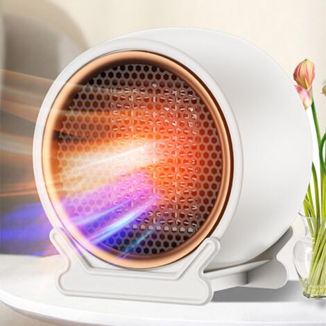 SHINING HOUSE Space Heater, 1200W PTC Portable Electric Heater, Fan Heater, 2 Modes, Bathroom Fan Heater for Living Room, Bedroom, Bathroom