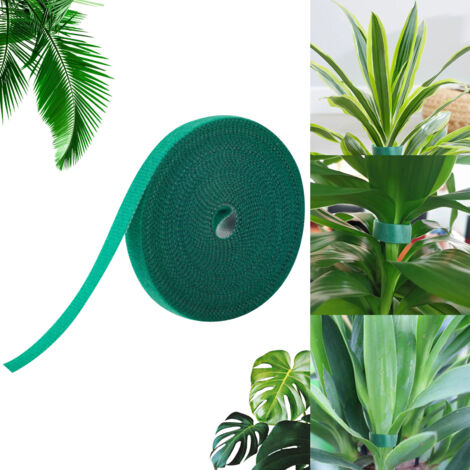 5 Olls 165 Ft Geen Plant Tape Fo Climbing Plants, 1/2 Inch