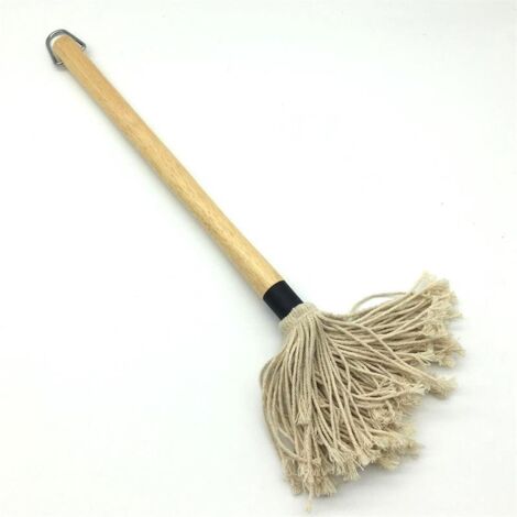 SHINING HOUSE for BBQ, Kitchen Basting Brushes for Barbecue Sauce with Long Wooden Handle Extra Replacement for Cooking