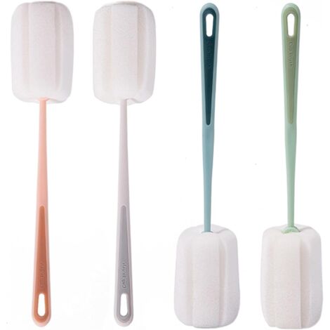 Pieces Bottle Brush, Baby Bottle Cleaner Sponge with Handle Bottle Cleaning Brush for Cups Teapot