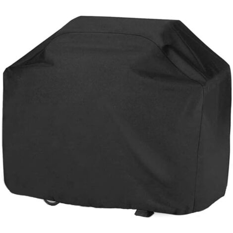 Heavy Duty 210D Oxford Fabric BBQ Cover for Outdoor BBQ, Waterproof, Windproof, Tearproof and UV Resistant (145 x 61 x 117 cm)
