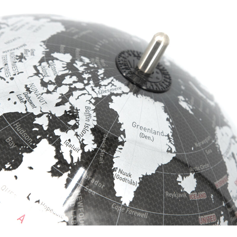 Globe Terrestre De Style Isolé Sur Fond Blanc | Photo Premium