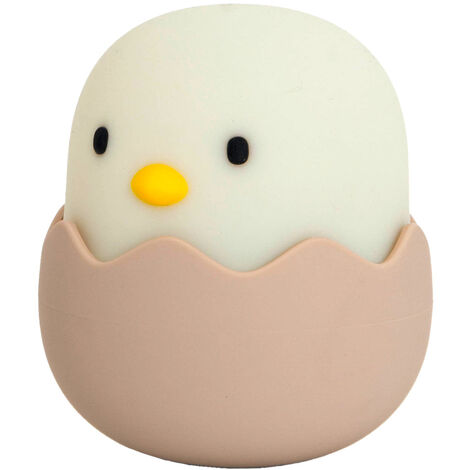 Veilleuse Piou pour enfant tactile en silicone LED