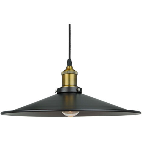 Suspension moderne Gao 120cm réglable métal noir compatible LED (1/4)