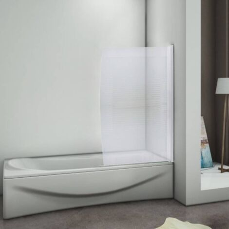 Porte baignoire Concerto sérigraphiée arrondi 85x150cm Alutrade (1/4)