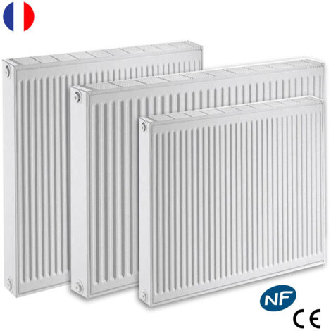 De Dietrich – Radiateur eau chaude en acier réversible 582W – Type 21 – Dimensions L40xH70 cm – Installation verticale/horizontale – Compatible chauffage central