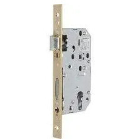 Serrure encastrable réversible Vachette D455 Noir axe 50 mm a encastrer porte cylindre