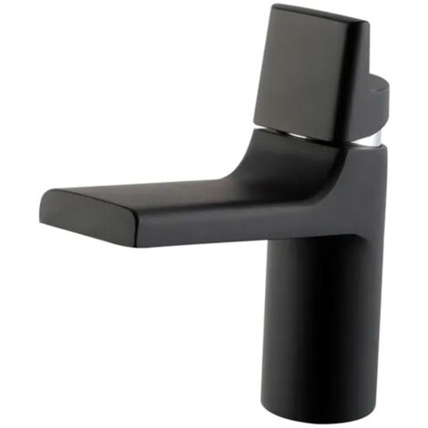 Robinet de salle de bain mitigeur lavabo noir mat Design (1/3)