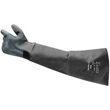 Paire de Gant de travail protection thermique et chimique thermaprene EN374 Type A Taille - Taille 8
