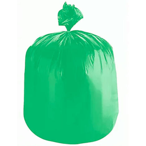 Lot 500 sacs poubelle à déchet Rouleaux de 20L 30L 50L 100L 110L 130L Litres Taille - 100L-VERT