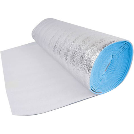 Bande isolation aluminsé Mousse de polyéthylène isolante 120x28 cm Taille - 36 m2 - 100 Panneaux