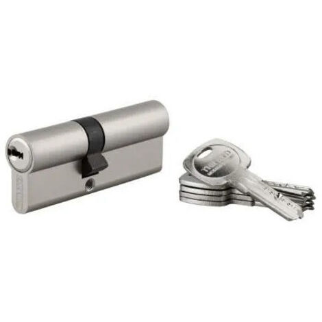 Thirard – Cylindre de serrure haute sécurité 35x45mm – 6 goupilles – Protection contre le perçage – 5 clés réversibles – Compatible serrures européennes
