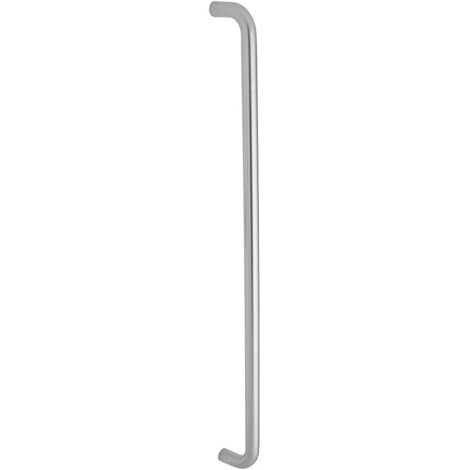 Poignée de tirage Bricard 600 mm baton maréchal arrondie inox (1/5)