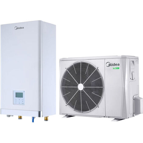 Pompe a chaleur bibloc murale Midea M-Thermur A 8 kW air eau R32 monophasé