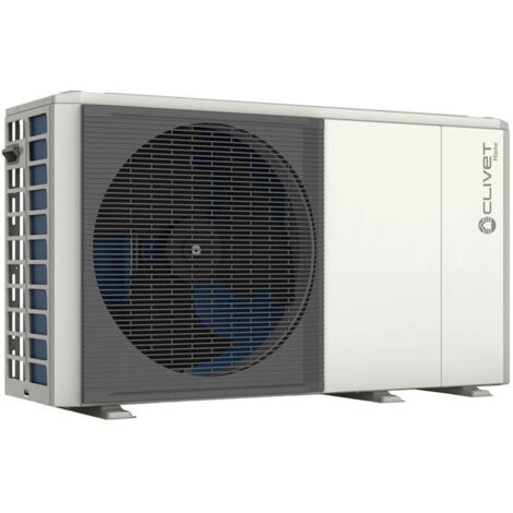 Pompe à chaleur air eau 10 kW monobloc – R32 écologique – Classe A+++ – Fonctionnement silencieux jusqu'à -25°C – Compatible planchers chauffants – Clivet (1/5)